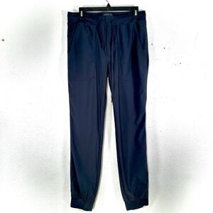 Vintage Genes Performance Joggers Pants  Gray  Drawstring Pockets Men's Size S